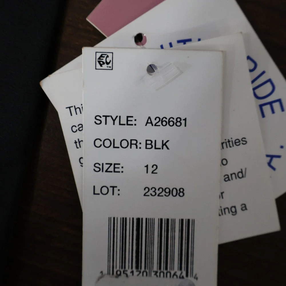 AQUA‎ Halter Neck Wide Leg Satin Jumpsuit Womens 12 Black Hostess Event $268 NWT - Picture 12 of 16